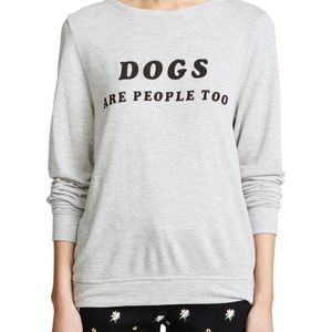 Wildfox Dogs are People Too Sweatshirt